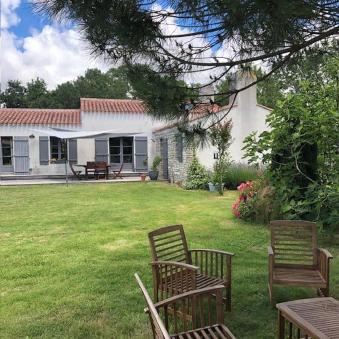 Maison Vendeenne A 5 Min Du Bord De Mer Saint-Hilaire-la-Forêt Exterior foto